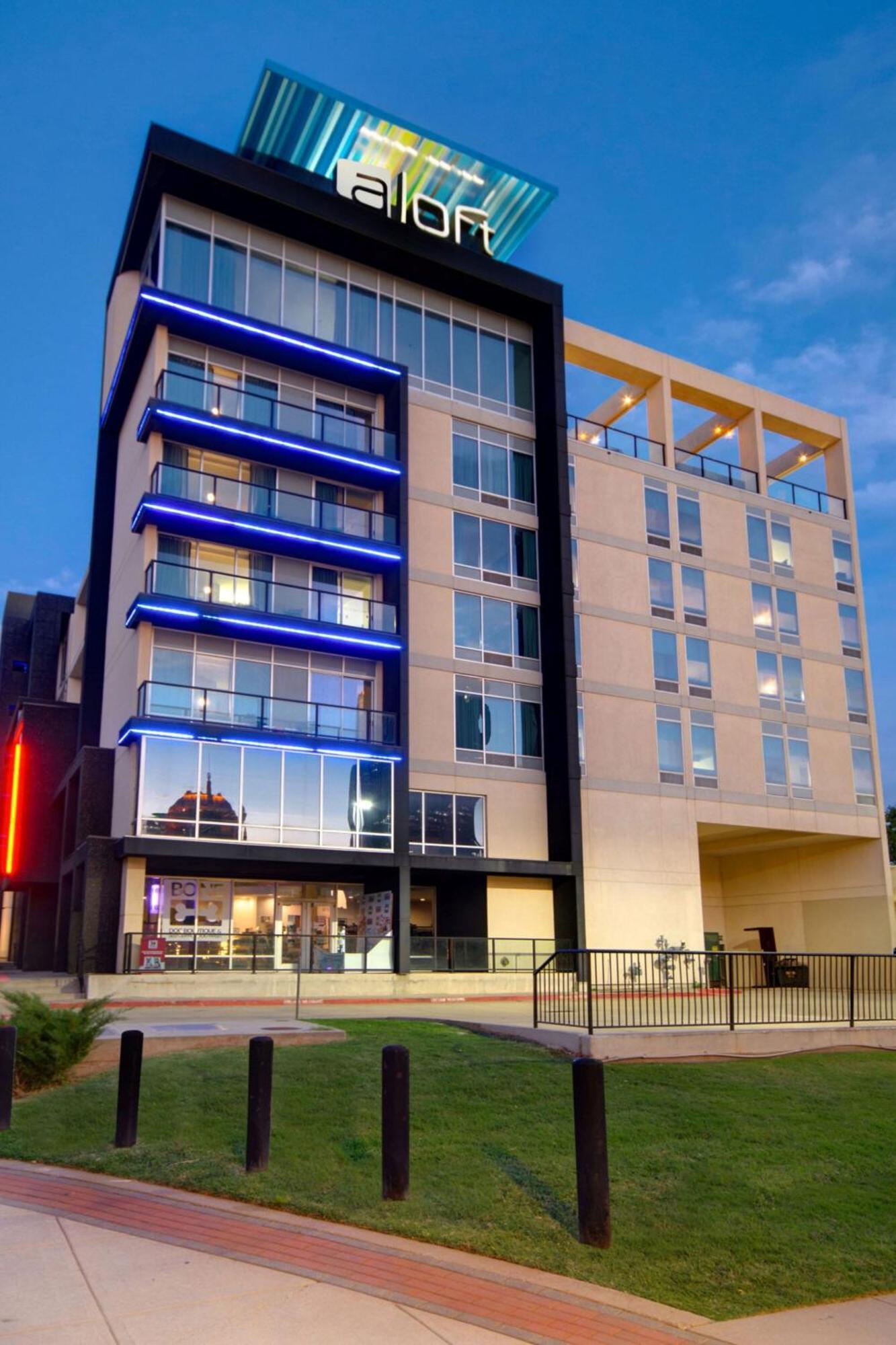 Aloft Oklahoma City Downtown - Bricktown Exterior foto