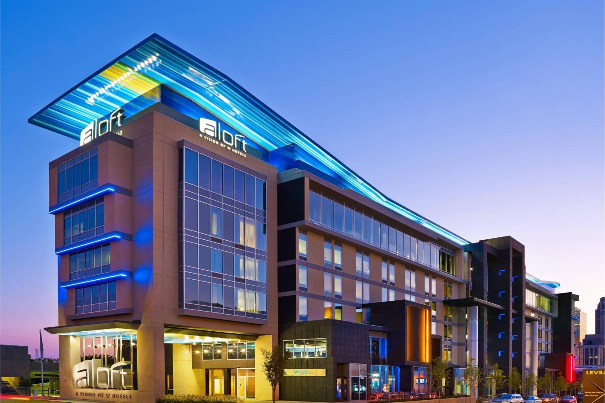 Aloft Oklahoma City Downtown - Bricktown Exterior foto